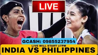 LIVE NOW❗PHILIPPINES VS INDIA AVC CUP 2024 VOLLEYBALL LIVE TODAY [upl. by Assirialc450]