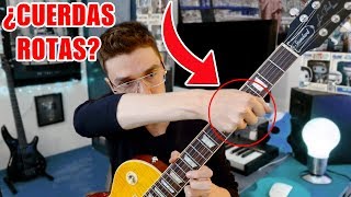 ¿Por qué Se Rompen Las Cuerdas De Tu Guitarra Tan Fácil [upl. by Welker]