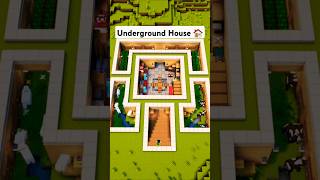 Minecraft Ultimate Underground House 🏠 minecraft [upl. by Gothurd126]