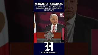 AMLO revela cuánto se ha ahorrado el país por combate al huachicol en México [upl. by Parnell407]