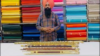 Khunde amp Horse Stick  ਖੁੰਡੇ amp ਘੋੜੇ ਵਾਲੀਆ ਖੂੰਡੀਆ SIKH DASTAR CENTRE [upl. by Dinnage]