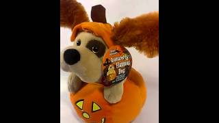 Animated Ears Flapping Singing Dog Pumpkin [upl. by Marena690]