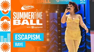 RAYE  Escapism Live at Capitals Summertime Ball 2023  Capital [upl. by Clevie285]