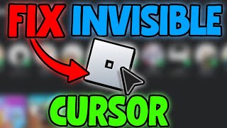 How To Fix Roblox Invisible Mouse  Roblox Cursor Missing Fix Missing Cursor ROBLOX [upl. by Roydd]