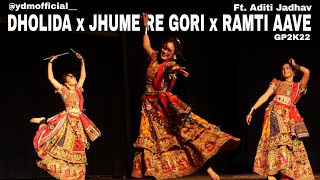 Dholida x Jhume Re Gori x Ramti Aave  Ft Aditi Jadhav  YDM Choreography  Step Up Student Zone [upl. by Yellas]