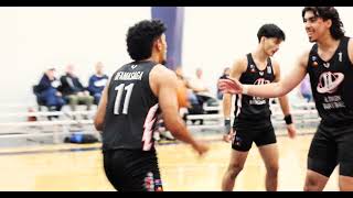 Tristan Afamasaga  australia basketball highlights pointguard new aau usa top10 [upl. by Egdamlat351]