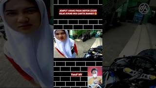 JEMPUT AYANG SEKOLAH PAKAI MOTOR ZX25R Seketika Langsung Jadi Pusat Perhatian Uyy 😆 motovlog [upl. by Sugden]