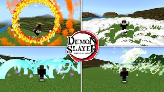 ADDON DEMON SLAYER MCPE 119 NEW  Craft Slayer Addon [upl. by Arenat]