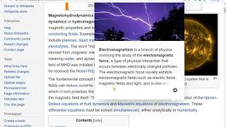 MagnetohydrodynamicsMagnetofluid dynamics [upl. by Ellenehc878]