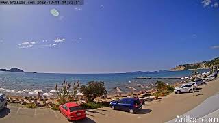 20231011 Arillas Corfu Live Webcam [upl. by Carlyle484]