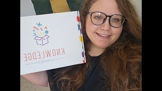 Knowledge Crate Unboxing Woodlands Crate Sensory Bin And Accessories [upl. by Lenee82]