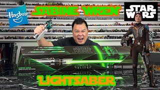 รีวิว HASBRO THE BLACK SERIES quotSABINE WRENquot LIGHTSABER [upl. by Mapes]