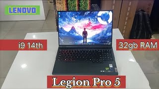 Lenovo Legion Pro 5 🔥 83DF003PIN 🔥 i914900HX 🔥 Gaming laptop legion lenovo [upl. by Strephon]