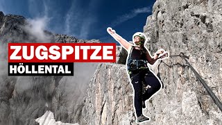 Zugspitze über Höllental Das erste mal auf die Zugspitze So geht es [upl. by Anihpesoj666]