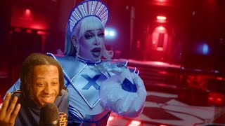 GLORIA GROOVE  MODO XUXA part XUXA Clipe Oficial REACTION [upl. by Atteyram]