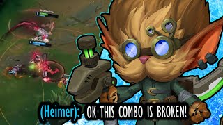 Heimerdinger is the undisputed BEST SUPPORT RIGHT NOW [upl. by Hum874]