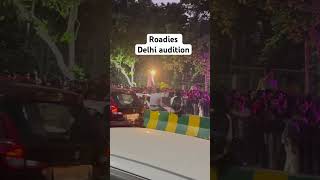 Roadies audition 2024  Roadies audition crowd omg 😯 Delhi roadies  task in the roadies rawstar [upl. by Naillig254]