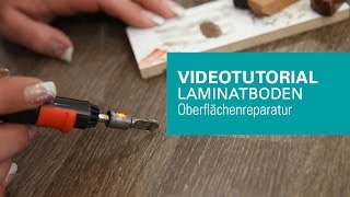 wineo  Ausbessern und Reparatur von Laminat und Designboden  Vinylboden [upl. by Anerev693]