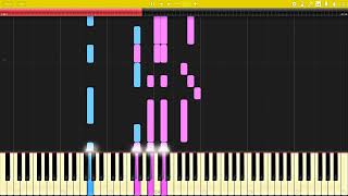 HSMTMTS  Born to Be Brave Synthesia Piano Tutorial [upl. by Llehcnom]