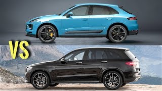 Porsche Macan S 2019 vs Mercedes GLC 43 AMG [upl. by Lasley]