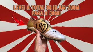 Testei a Nike Total 90 III Air Zoom no jogo [upl. by Yrffoeg]