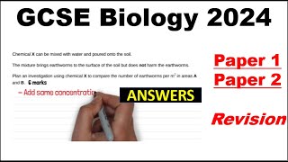 GCSE Biology Paper 1 and Paper 2 Revision Grade 9 here we come [upl. by Ever11]