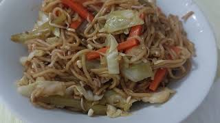 I cooked Instant Yakisoba [upl. by Ihel114]