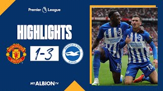 PL Highlights Manchester United 1 Brighton 3 [upl. by Supat]