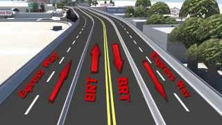 BRT amp Expressway from Azimpur to Gabtali Dhaka Bangladesh [upl. by Ahsain]