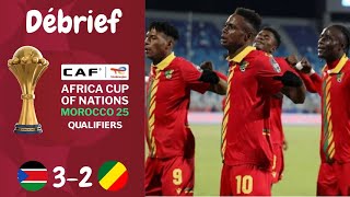 Débrief Soudan du Sud VS Congo  Qualification Can 2025 Journée 5 [upl. by Jaf]