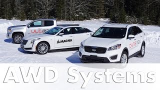 MAGNA AllWheel Winter Test Drive  4x4  Review  AWD  Snow amp Ice  English [upl. by Trager866]