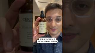 Anti Hair Fall Serum  Cerise Naturals  Recommended by Dr Ankur Sarin youtubefeed viralshorts [upl. by Archle]