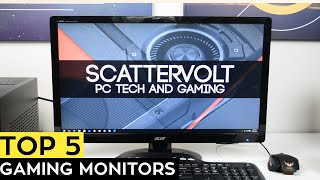 TOP 5 Best Gaming Monitors under 150 2016 [upl. by Kerek]