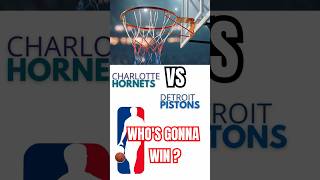 Charlotte Hornets vs Detroit Pistons The Battle Begins [upl. by Lawford]