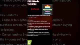 FS25 mods for November 22 [upl. by Gereron]