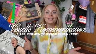 visuelle kommunikation amp design studieren 📚 review inhalte amp abläufe an der kunsthochschule kassel [upl. by Zandt202]