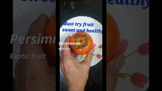 Did you know about this nutritious fruit  Persimmons nutritional and healthy sweet in taste exotic [upl. by Mmada628]