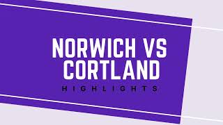 Norwich Varsity Football Highlights Vs Cortland at Colgate University 2024 [upl. by Aneekas]