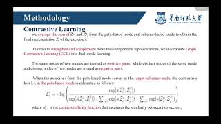 Dualmode Contrastive LearningEnhanced Knowledge Tracing [upl. by Nnylorac178]