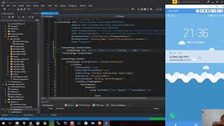 Xamarin forms MVVM order project 5 [upl. by Brandie]