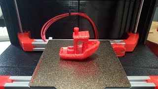 26 minute Benchy  OM3DPCoreXY120 klipper firmware amp input shaping [upl. by Yentnuoc]