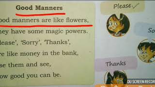 RhymeGood Manners Poem rhyme Good Manners poem manners sorry thanks please good manners poem rhyme [upl. by Kiker]