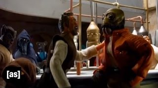 Wrong Place Wrong Time  Robot Chicken Star Wars  Adult Swim [upl. by Suilmann620]