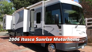 2006 Itasca Sunrise 35A Workhorse Motorhome [upl. by Namharludba383]