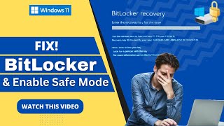 BitLocker Blocking to enter into Safe Mode FIX NOW Windows 11 [upl. by Notsob]