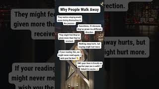 Why people walk away 🚶 [upl. by Naeerb209]