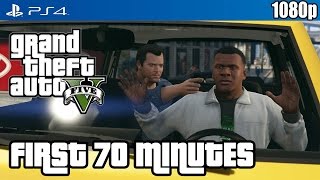 Grand Theft Auto V PS4 First 70 Minutes Gameplay 1080p TRUEHD QUALITY [upl. by Stedmann]