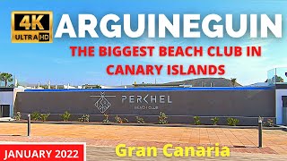 Gran Canaria Arguineguin New Perchel Beach Club amp Cordial Santa Agueda 🔴 Mogan January 2022 [upl. by Netsrik]