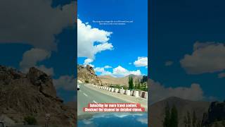 Ladakh road trip amp this music 🧘 ytshorts roadtrip ladakh travel subscribe subscribemychannel [upl. by Orsino]