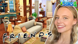 I built Monicas apartment from Friends in The Sims 4 [upl. by Nnylsaj]